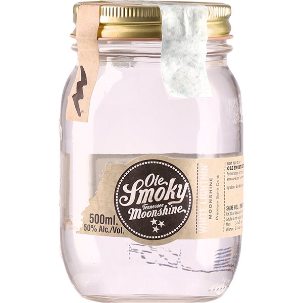 Cereal Spirit Drink Ole Smoky Moonshine White Lightnin (50cl 50%) - crb