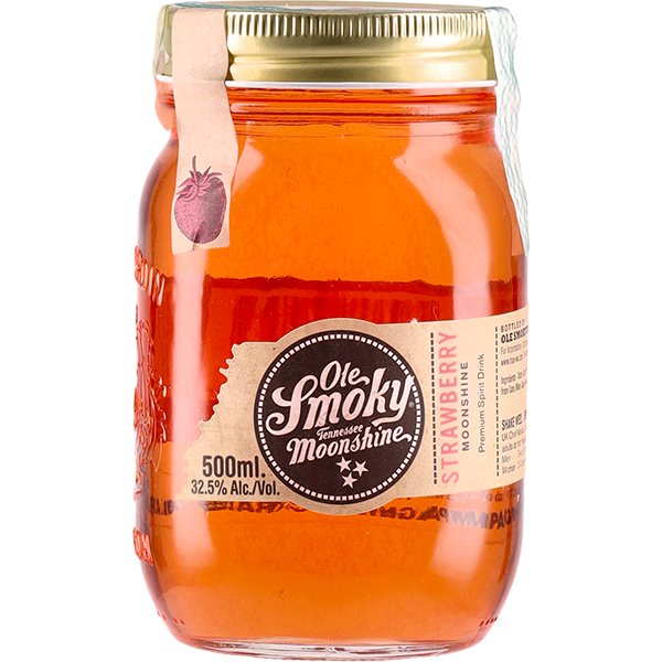 Cereal Spirit Drink Ole Smoky Moonshine Strawberry (50cl 32.5%) - crb Cereal Spirit Drink Ole Smoky Moonshine Strawberry (50cl 32.5%) - crb