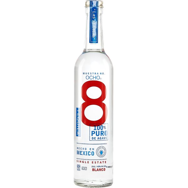 Tequila Ocho Blanco (50cl  40%) - crb