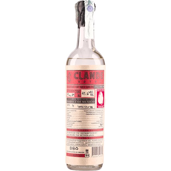 Sotol Clande Eduardo Arrieta (70cl  45.6%) - crb