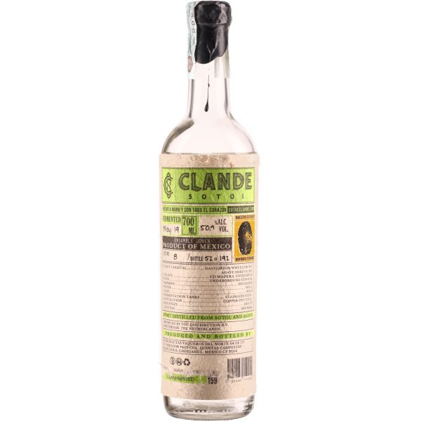 Sotol Clande Eduardo Bienvenido Joven Ensamble (70cl  50.4%) - crb