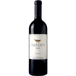 YARDEN Petit Verdot Golan Heights Winery 2019 cl.75 14.5°