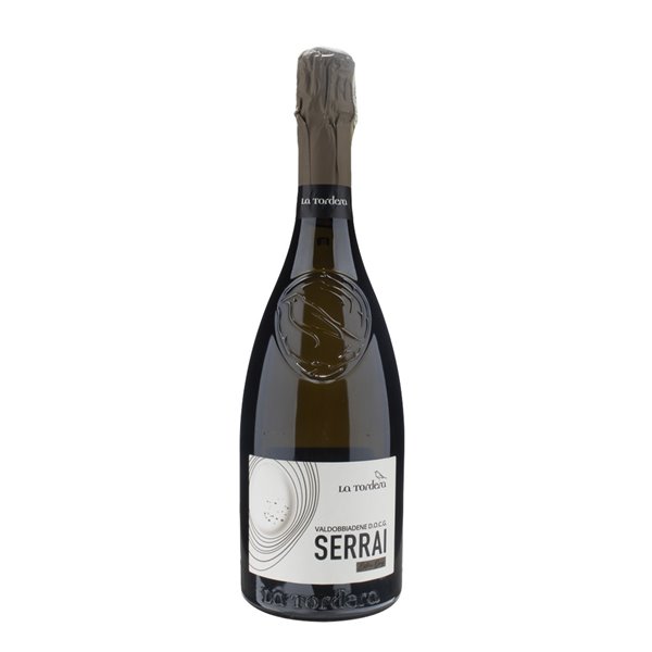 LA TORDERA Prosecco Valdobbiadene DOCG Extra Dry SERRAI 2022 NV Cl75