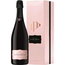 FLEUR DE MIRAVAL Champagne Rosè Brut Astuccio cl.75