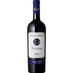 CASTELLO DI POPPIANO Toscana Igt TRICORNO 2018 GUICCIARDINI Cl.75