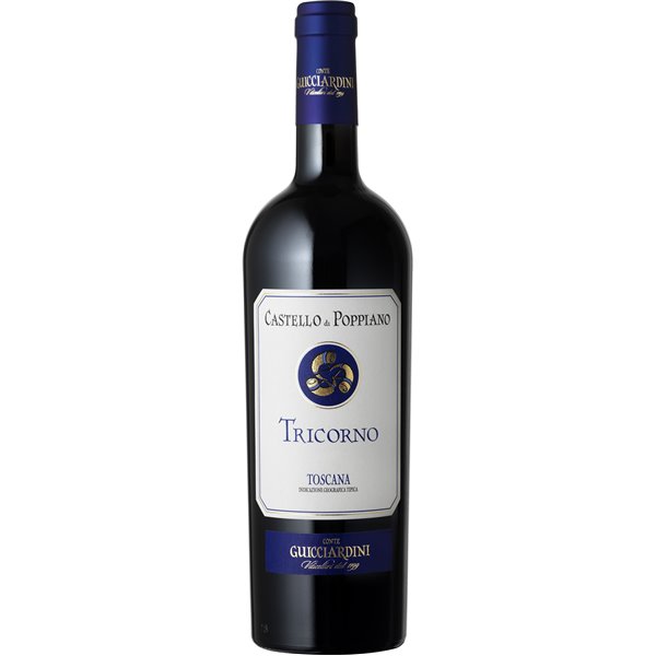 CASTELLO DI POPPIANO Toscana Igt TRICORNO 2018 GUICCIARDINI Cl.75