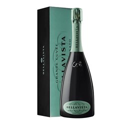 BELLAVISTA Franciacorta ALMA GRANDE CUVEE NON DOSATO Astuccio cl.75