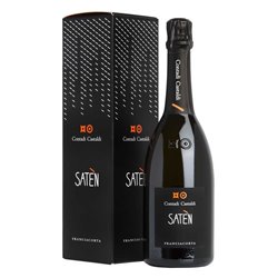 CONTADI CASTALDI Franciacorta Saten MAGNUM Astuccio 2016 Cl 150