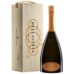 BELLAVISTA Franciacorta Alma Gran Cuvée Magnum Cassa legno LT 150