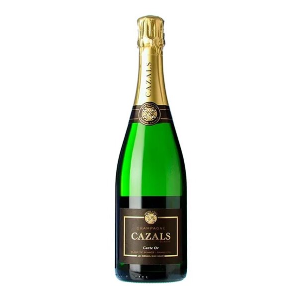 CLAUDE CAZALS Champagne Grand Cru Blanc de Blancs Carte D'Or cl.75