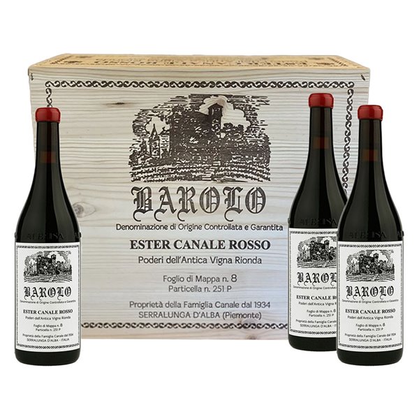 GIOVANNI ROSSO Barolo Ester Canale VIGNARIONDA 2019 cl.75 14° Cassa