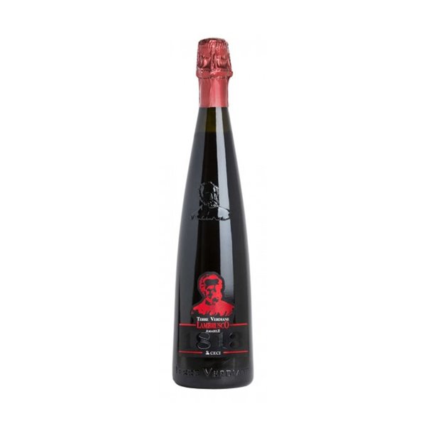 CECI TERRE VERDIANE 1813 Lambrusco AMABILE Emilia Igt Frizz. Cl.75