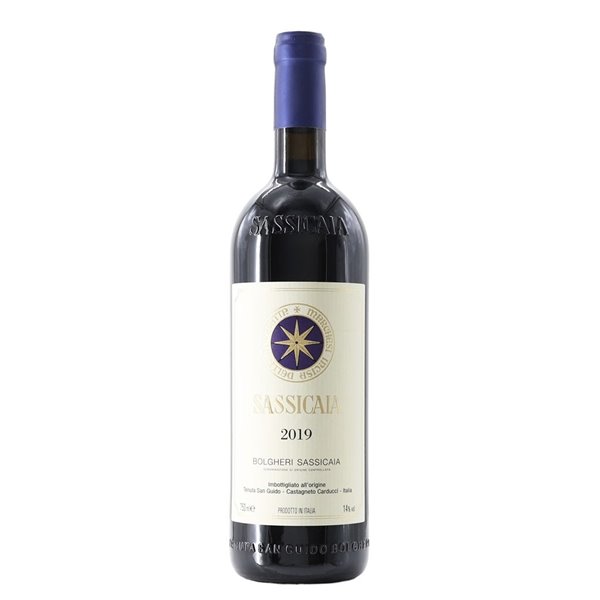 TENUTA SAN GUIDO Bolgheri SASSICAIA 2019 cl.75 Cassa Sei Bottiglie
