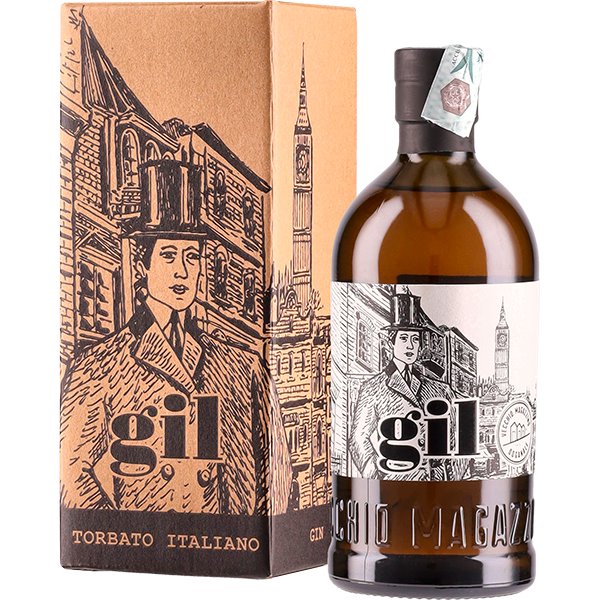 Gin Gil Italian Peated  AC (50cl  43%) - crb