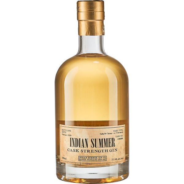 Gin Indian Summer Ex Tobermory Cask (70cl  51.4%) - crb