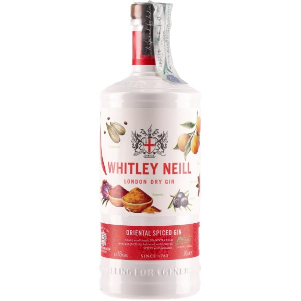 Gin Whitley Neill Oriental Spiced (70cl  43%) - crb