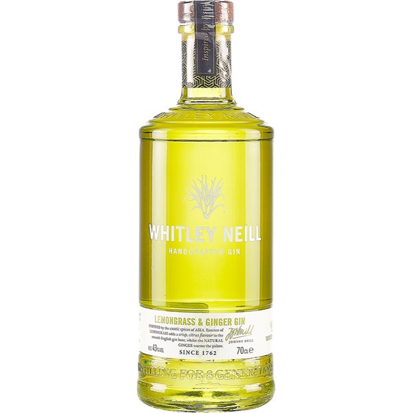 Gin Whitley Neill Lemongrass and Ginger (70cl  43%) - crb