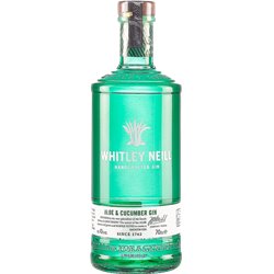Gin Whitley Neill Aloe and Cucumber (70cl  43%) - crb