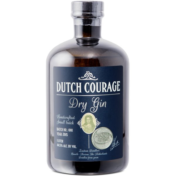 Gin Zuidam Dutch Courage Dry (100cl 44.5%) - crb Gin Zuidam Dutch Courage Dry (100cl 44.5%) - crb