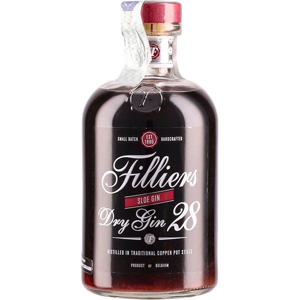 Gin Filliers Dry Gin 28 Sloe (50cl 26%) - crb Gin Filliers Dry Gin 28 Sloe (50cl 26%) - crb