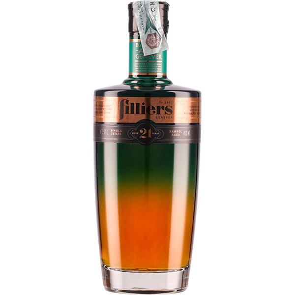 Genever Filliers 21YO Barrel Aged (70cl  46%) - crb