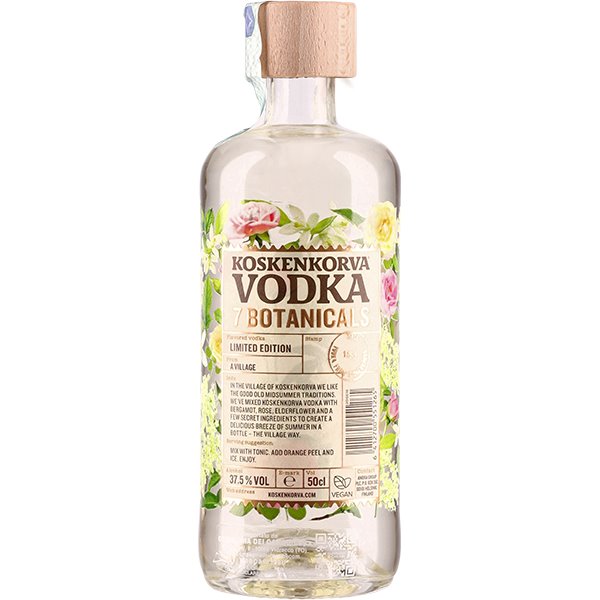 Vodka Koskenkorva Botanicals (50cl  37.5%) - crb