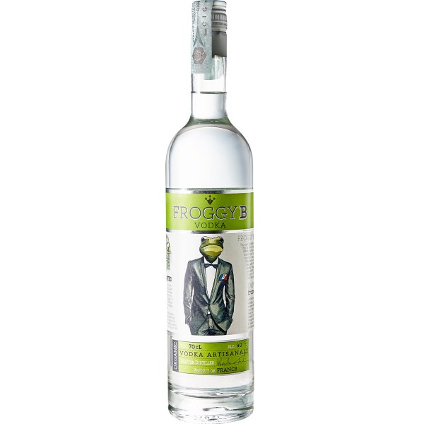 Vodka Froggy B Organic (70cl 40%) - crb Vodka Froggy B Organic (70cl 40%) - crb