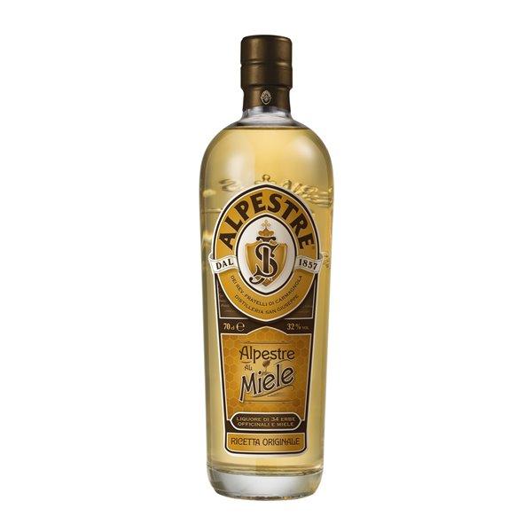 Amaro Alpestre mit Honig (50cl 32%) -an