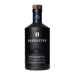 Gin Bareksten Navy Strenght (70cl 58%) -on