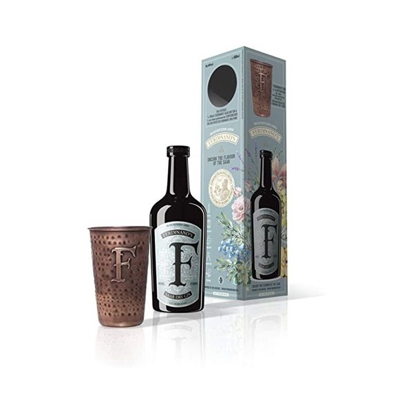 Ferdinand's Saar Dry Gin + Kupferbecher (50cl 44%) -an