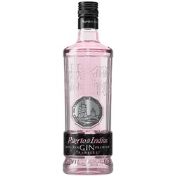 Gin Puerto des Indias Strawberry gin (70cl 37.5%) -on