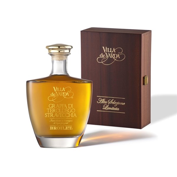 Grappa Teroldego Stravecchia Broilet 40 ° Distilleria Villa De Varda 0,70 L. Grappa Teroldego Stravecchia Broilet 40 ° Distilleria Villa De Varda 0,70 L.