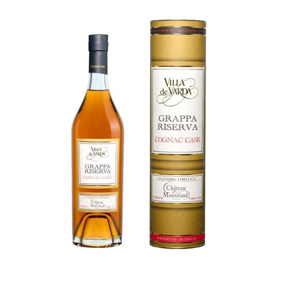 Gran Cru - Grappa Riserva Cognac Cask 42 ° Distilleria Villa De Varda 0,70 L. Gran Cru - Grappa Riserva Cognac Cask 42 ° Distilleria Villa De Varda 0,70 L.