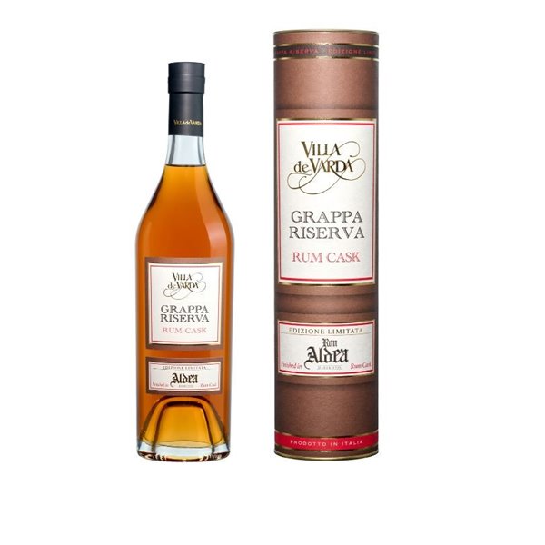 Gran Cru - Grappa Riserva Rum Cask 42 ° Distilleria Villa De Varda 0,70 L. Gran Cru - Grappa Riserva Rum Cask 42 ° Distilleria Villa De Varda 0,70 L.