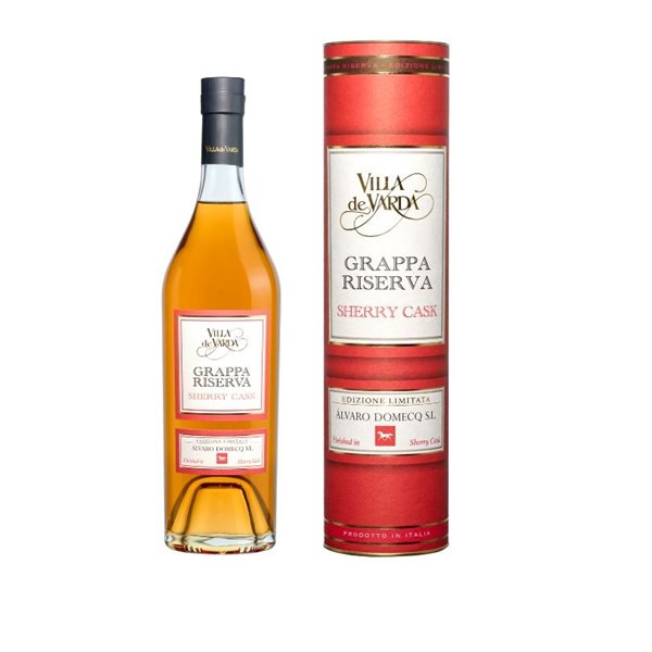 Gran Cru - Grappa Riserva Sherry Cask 42 ° Distilleria Villa De Varda 0,70 L. Gran Cru - Grappa Riserva Sherry Cask 42 ° Distilleria Villa De Varda 0,70 L.