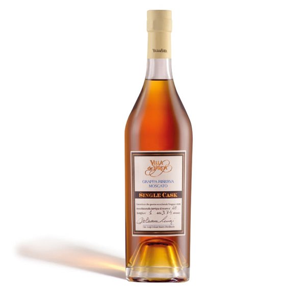 Single Cask - Grappa Single Cask di Moscato 40 ° Distilleria Villa De Varda 0,70 L. Single Cask - Grappa Single Cask di Moscato 40 ° Distilleria Villa De Varda 0,70 L.